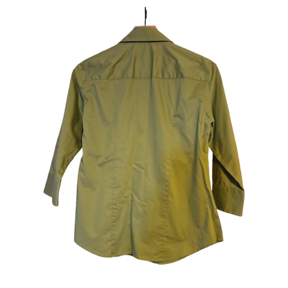 Lady Hathaway Blouse Button Down 3/4 Sleeve Size M - Picture 2 of 4